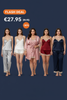 Elegant satin pajama sets for women in various colors