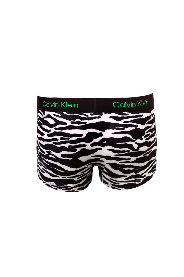 CALVIN KLEIN - Men's 1996 trunk with zebra print-1