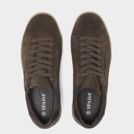 Sneakers in pelle scamosciata-1