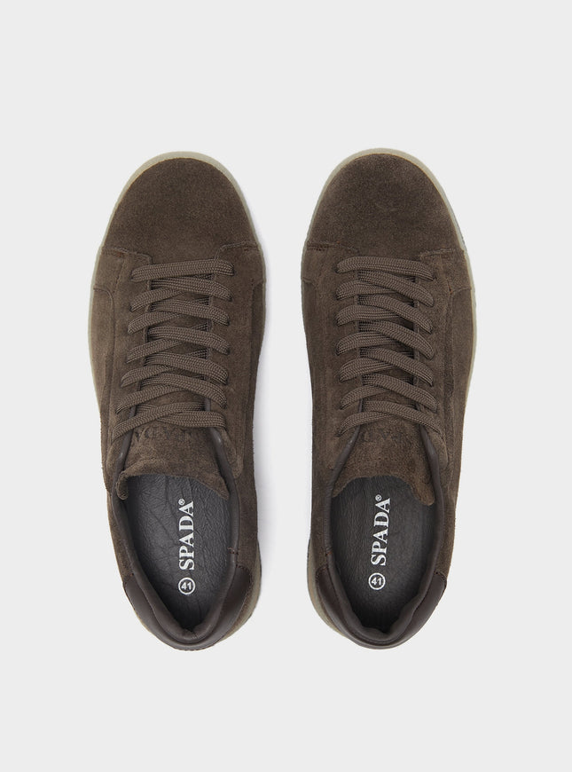 Sneakers in pelle scamosciata-1