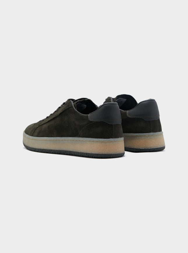 Sneakers in pelle scamosciata-1