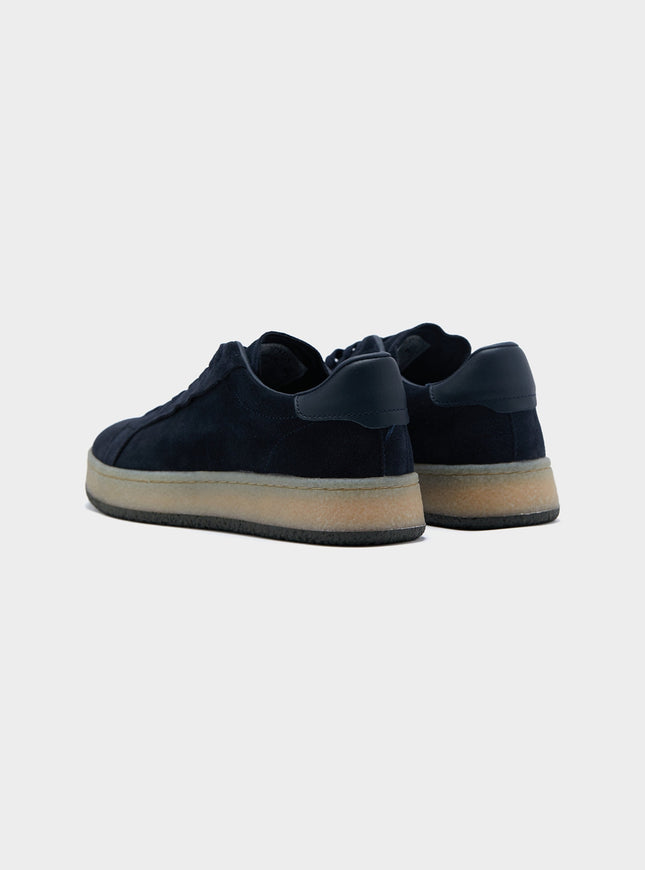 Sneakers in pelle scamosciata-1