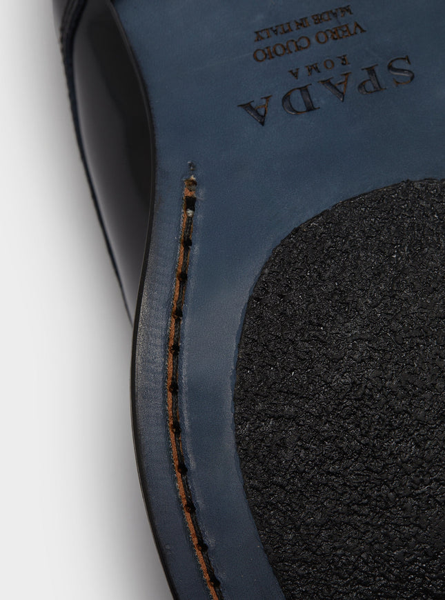 Scarpa derby con puntale 100% pelle-1