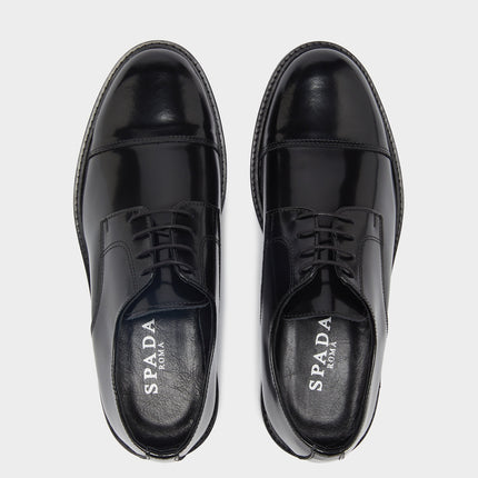 Scarpa derby con puntale 100% pelle-2