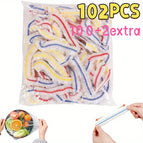102 stuks (100+2 extra) / kleurrijk