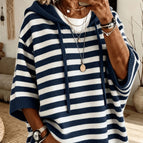Navy blue Stripes / S