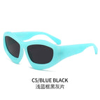 Light Blue Frame Black