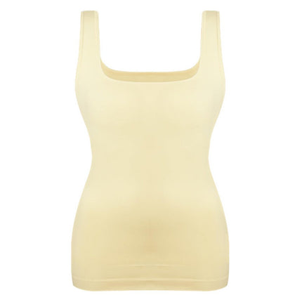 Women's Tummy Control Shapewear Tank Tops Seamless Square Neck Compression Tops Slimming Body Shaper Camisole