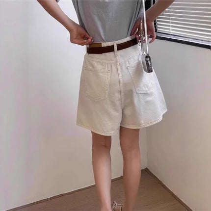 Stylish Relaxed-fit Trendy A-line Hot Pants