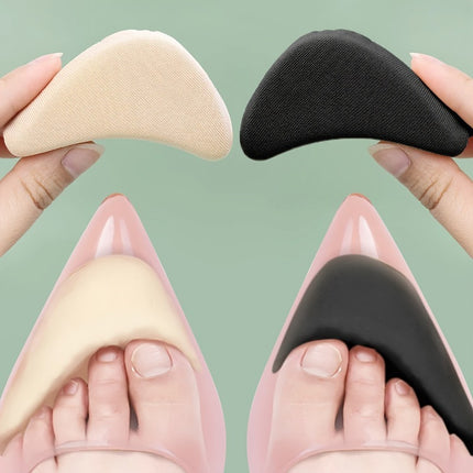 4 stuks gepolsterde teenkussens - geschikt voor hoge hakken, loafers, verstelbare gel gevulde teendoppen - comfortabele teensokjes - ideaal als reisschoenaccessoires - zacht en flexibel halve zooldesign - XdropX