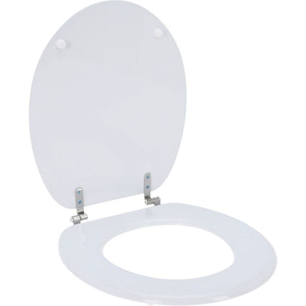 Bathroom Solutions Toiletbril Mdf - Hout - Wit - XdropX