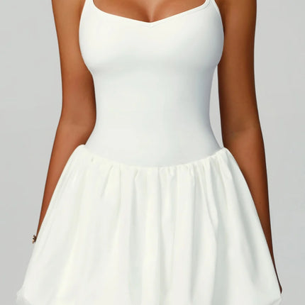 Cross-Back Peplum Tennis Skirt-6