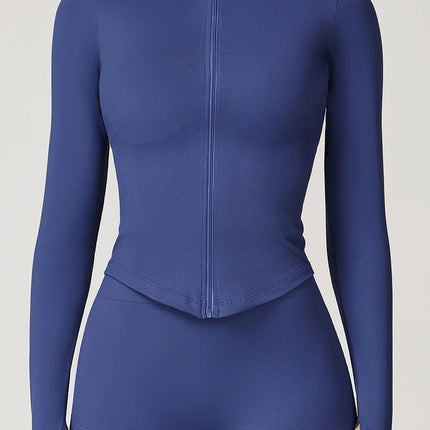 Earthbound Girl Zip-Up Yoga Jacket-4
