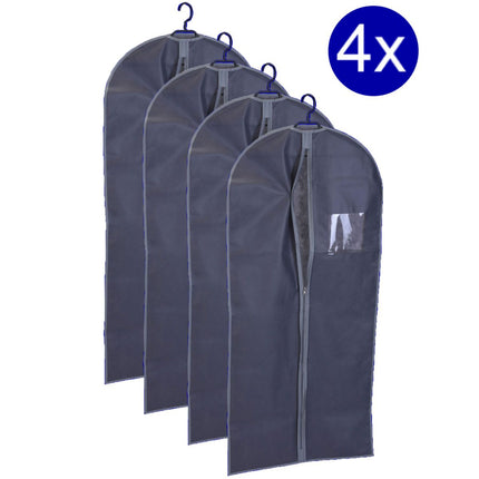 4X Kledinghoes Met Rits - 60X135Cm - XdropX