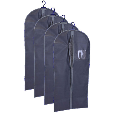 4X Kledinghoes Met Rits - 60X135Cm - XdropX