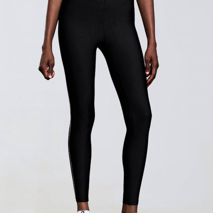 Contrast Waist Sculpt Leggings-0