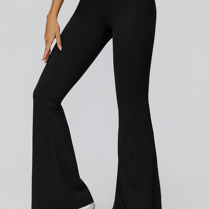 Flare & Gather High-Waist Pants-6