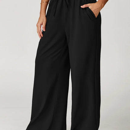 Pastel Soft Wide-Leg Lounge Pants-7