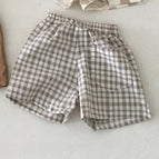 Plaid shorts / 80cm