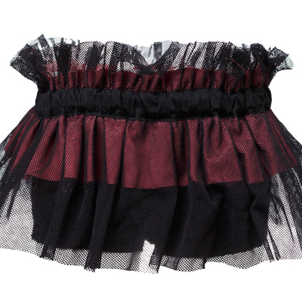 Pirate Shorts with Black Mesh-2