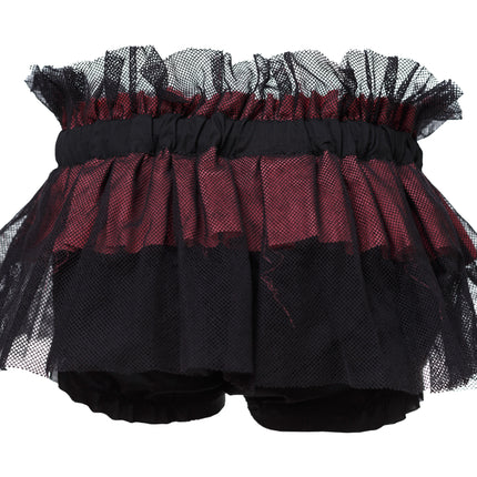 Pirate Shorts with Black Mesh-0