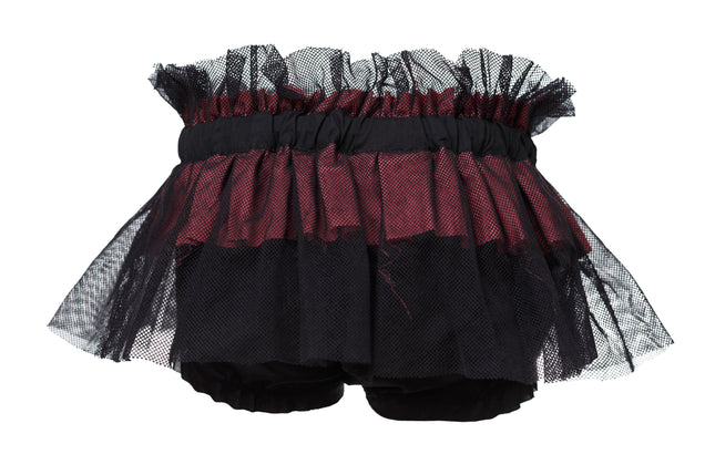 Pirate Shorts with Black Mesh-0