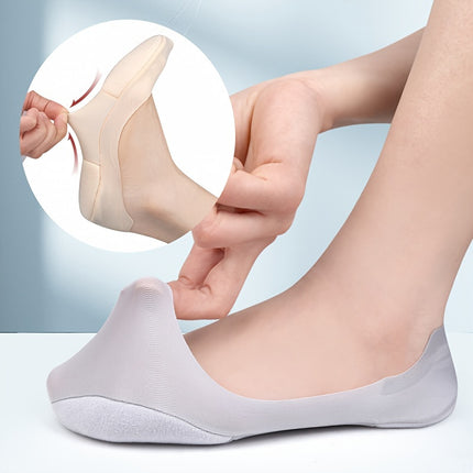 1 paar 3D voetboog massage comfortabele en ademende onzichtbare sokken