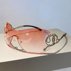 Gradual Pink Lens
