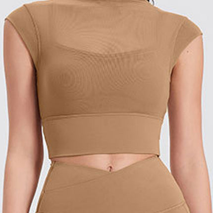 SecondSkin Sheer Bra Top-3