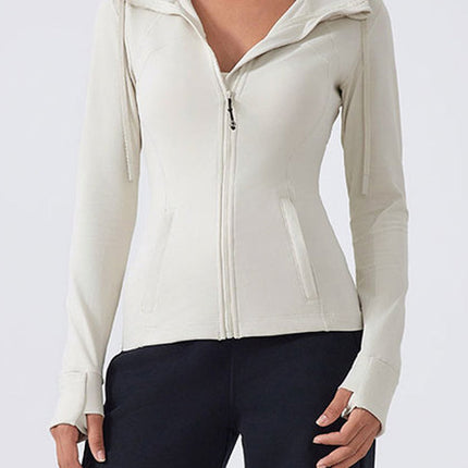 BareWarm Sculpt Hooded Jacket-0