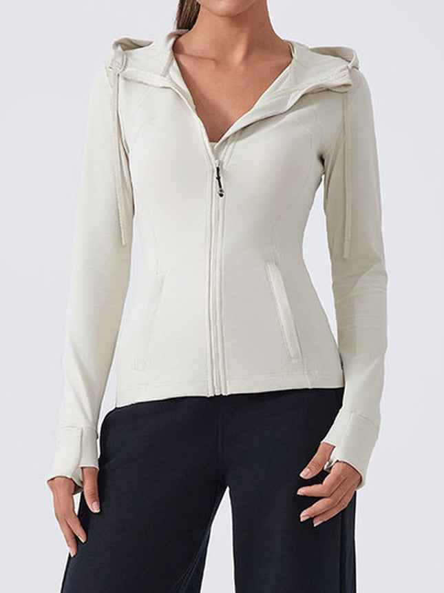BareWarm Sculpt Hooded Jacket-0