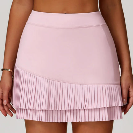 Power Petals High-Waist Pleated Skirt-4