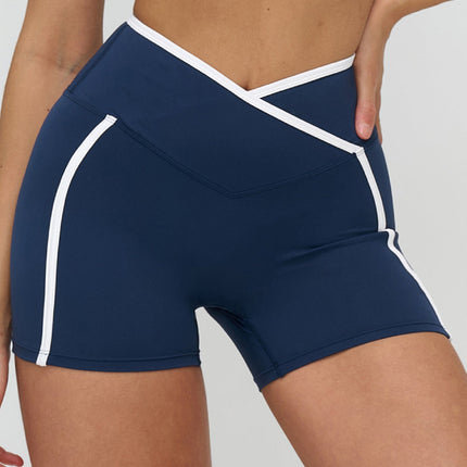 BareSculpt Cross-Waist Shorts-0