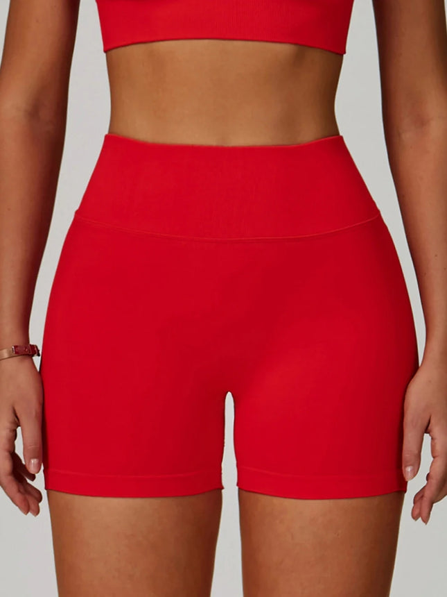 Earthbound Girl V-Waist High-Waist Shorts-0