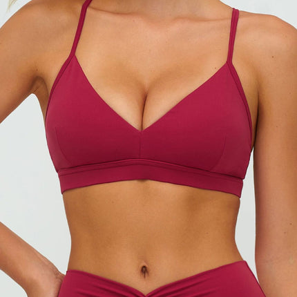 SoftV Y-Back Sports Bra-0