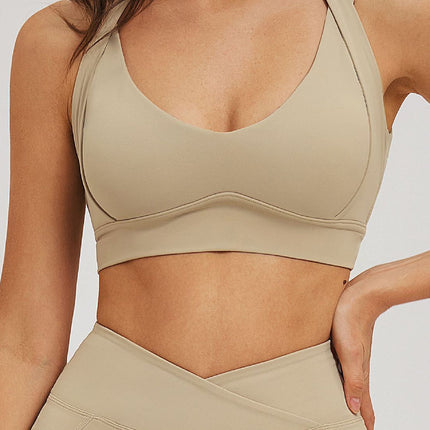 Sculpt Open-Back Yoga Bra-3