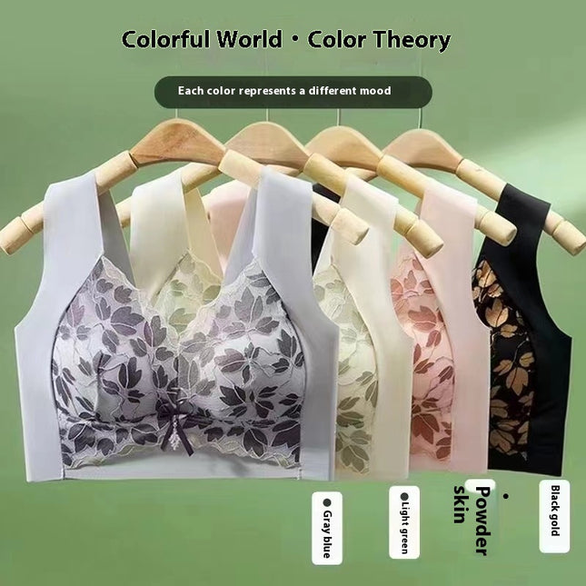 Plus Size Breast Holding Thin Underwear Women - XdropX