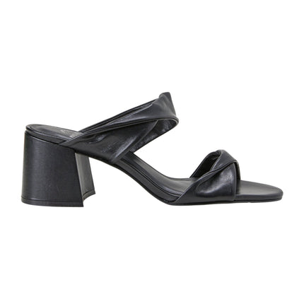 Pink Goat Leather Mules Xaxim – Women’s 6.5 cm Block Heel Sandals-4