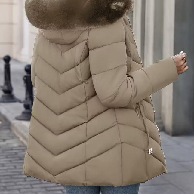 Mid-length Casual Versatile Cotton-padded Coat For Women - XdropX