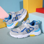 Grey blue breathable mesh / 28