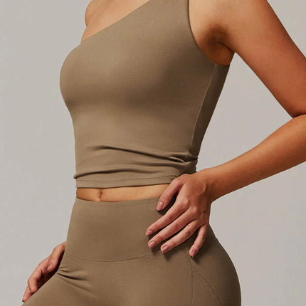 Asymmetrical One Shoulder Top-1