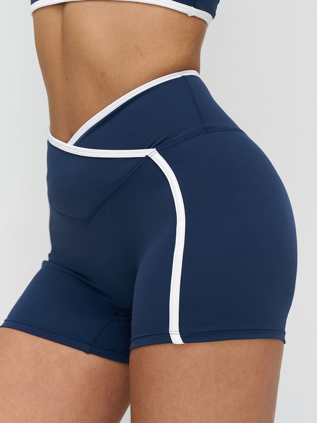 BareSculpt Cross-Waist Shorts-1