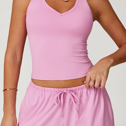 Pastel V-Neck Tank-2