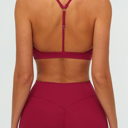 SoftV Y-Back Sports Bra-2