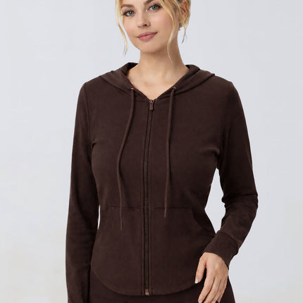 FlowEase Drawstring Yoga Jacket-2