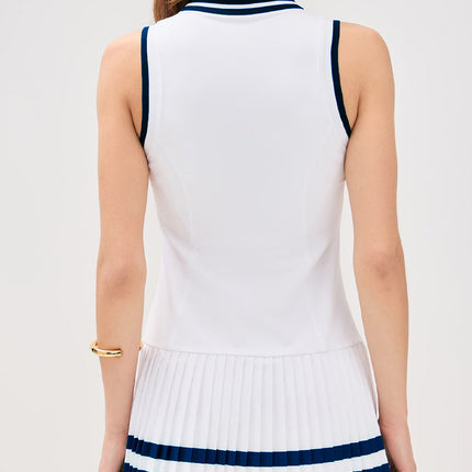 Minimalist Color-Block Tennis Dress-1