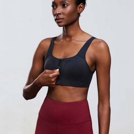 FrontZip Sculpt Bra-1