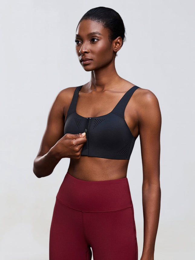 FrontZip Sculpt Bra-1