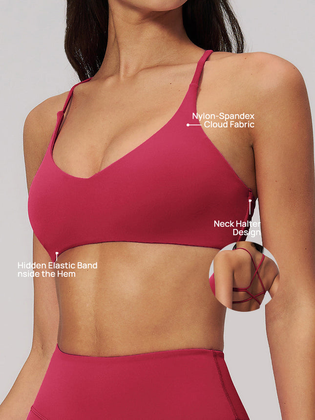 Earthbound Girl Crossed Back Bra-1