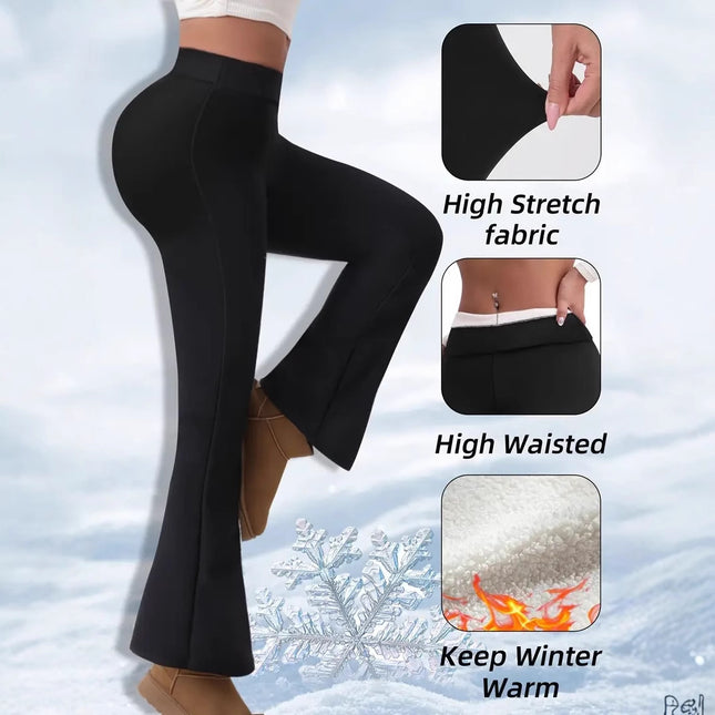 High Waist Leggings Hip-lift And Belly Shaping Yoga Pants Fitness Ankle-length Bell-bottoms - XdropX